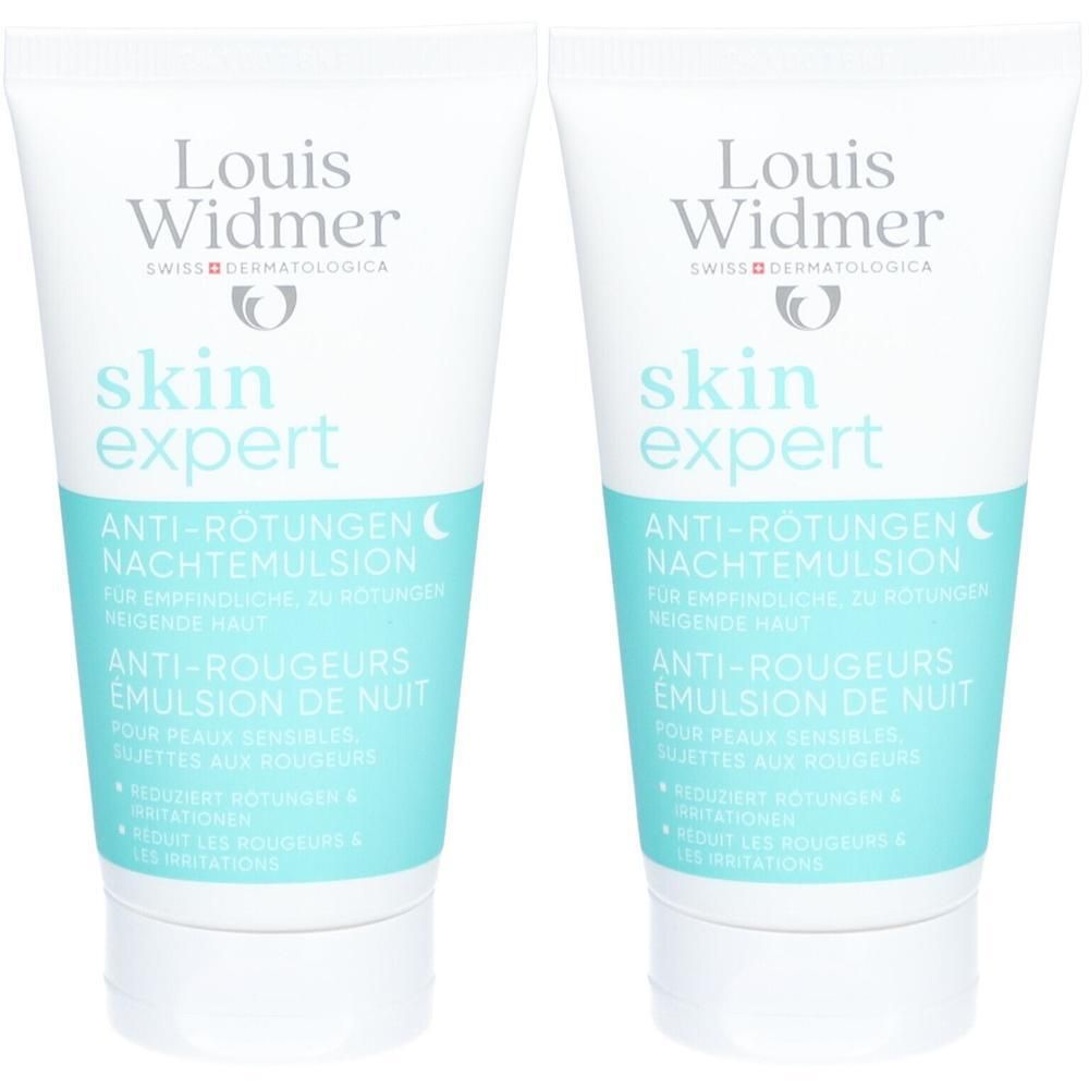 Widmer skinexpert Anti-Rötungen Nachtemulsion o.P. 2x 2x50 ml Emulsion