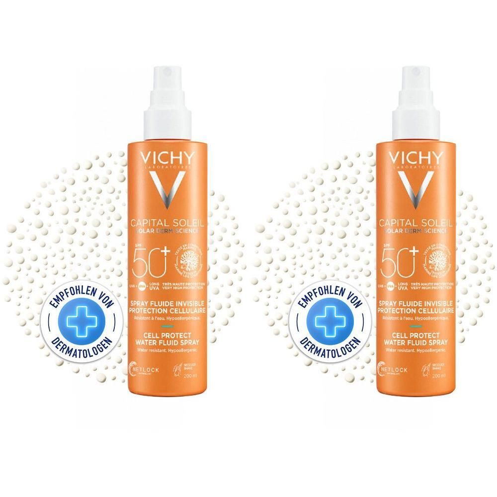 Vichy Capital Soleil Cell Protect Spray LSF 50+ 2x 2x200 ml