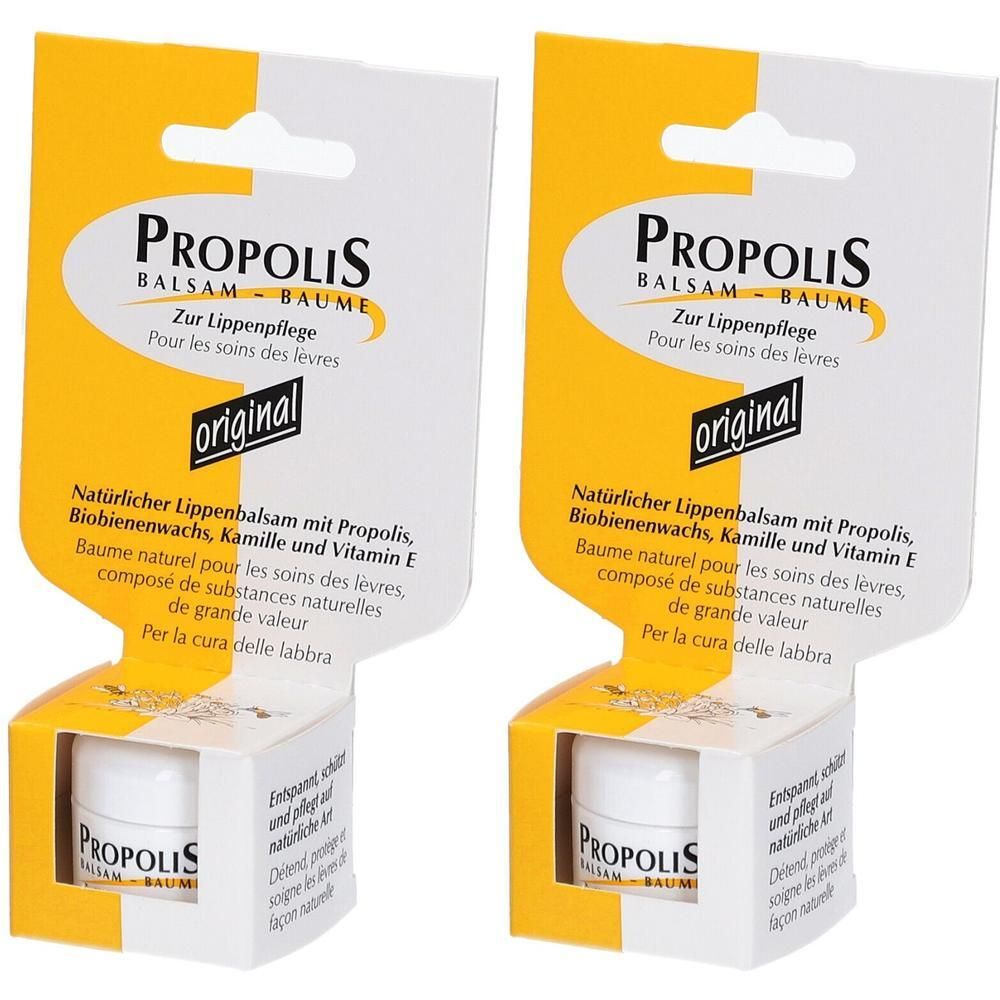 Propolis Lippenbalsam 2x 2x5 ml Balsam