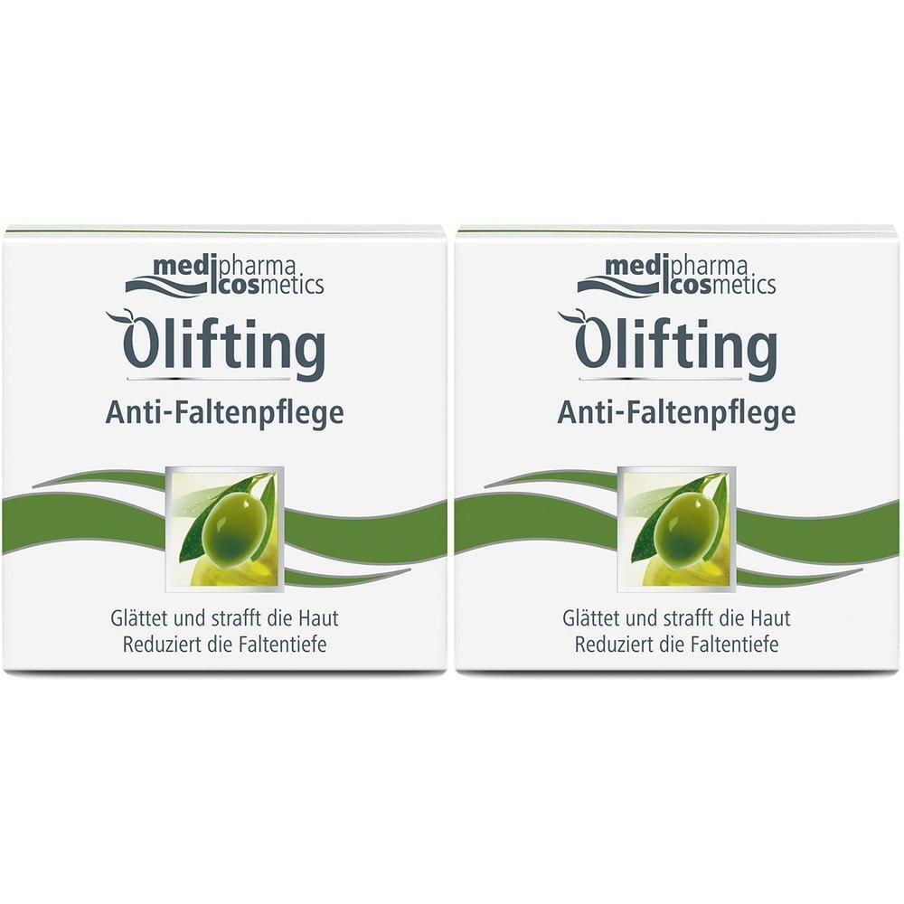 Olivenöl Olifting Anti-Faltenpflege Creme 2x 2x50 ml