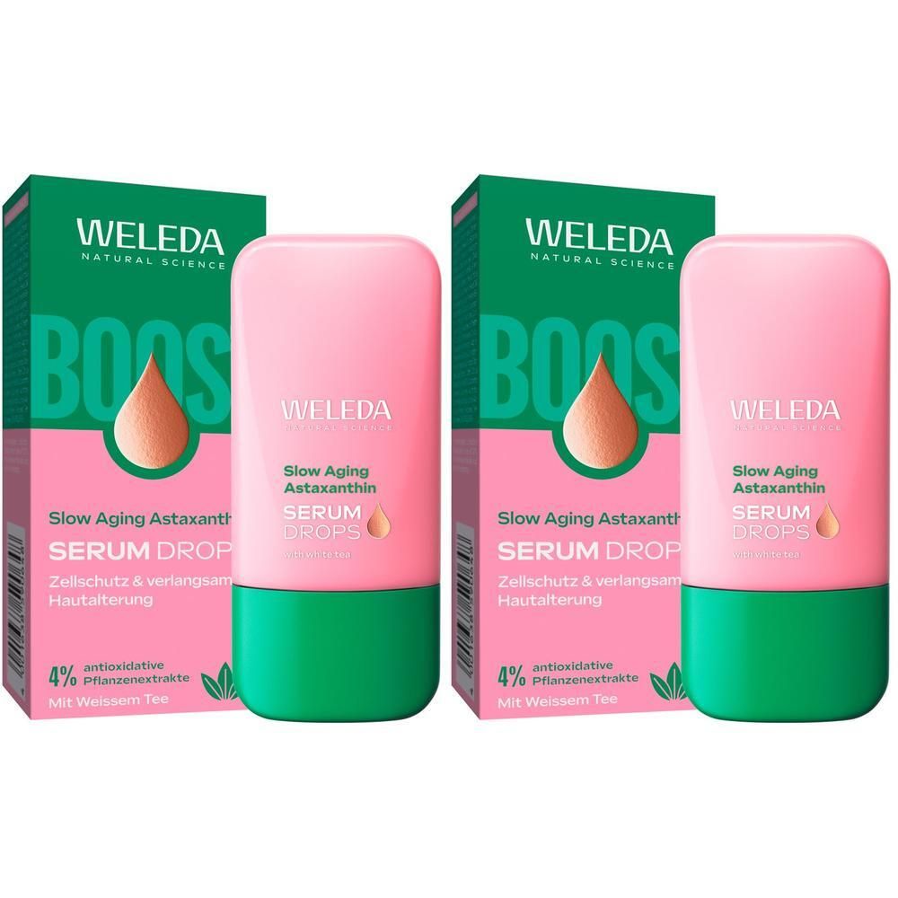 Weleda Slow Aging Astaxanthin Serum Drops 2x 2x30 ml