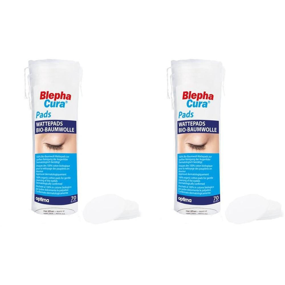 Blephacura Pads 2x 2x70 St Watte