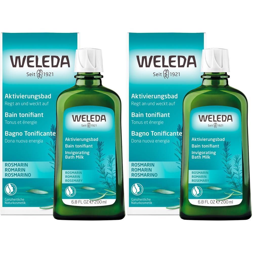 Weleda Rosmarin Aktivierungsbad 2x 2x200 ml Bad