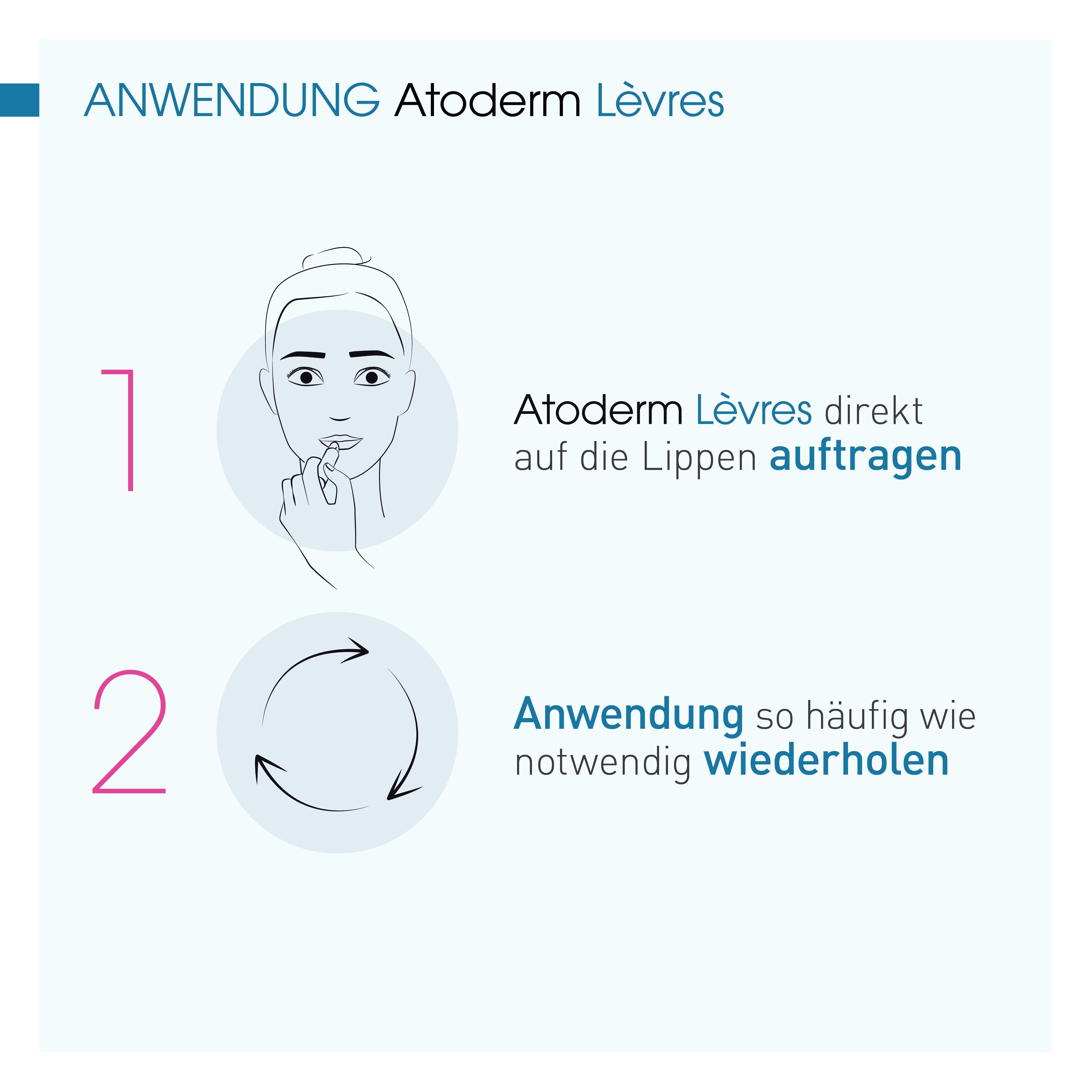 BIODERMA Atoderm Lèvres Reparierender Lippenbalsam
