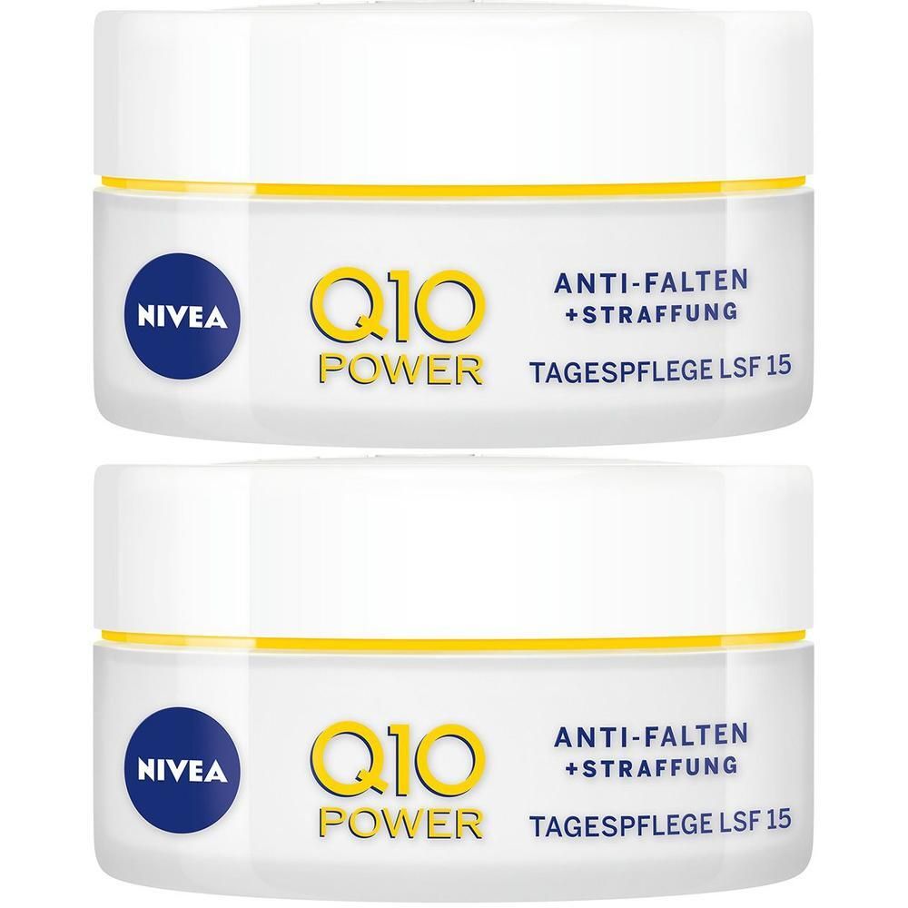 Nivea Q10 Power Anti-Falten Tagespflege LSF 15 2x 2x50 ml Tagescreme
