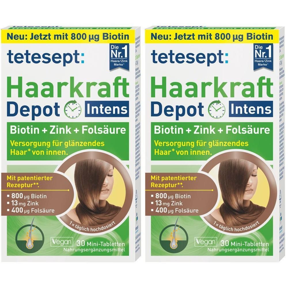 Tetesept Haarkraft Depot Intens Tabletten 2x 2x30 St