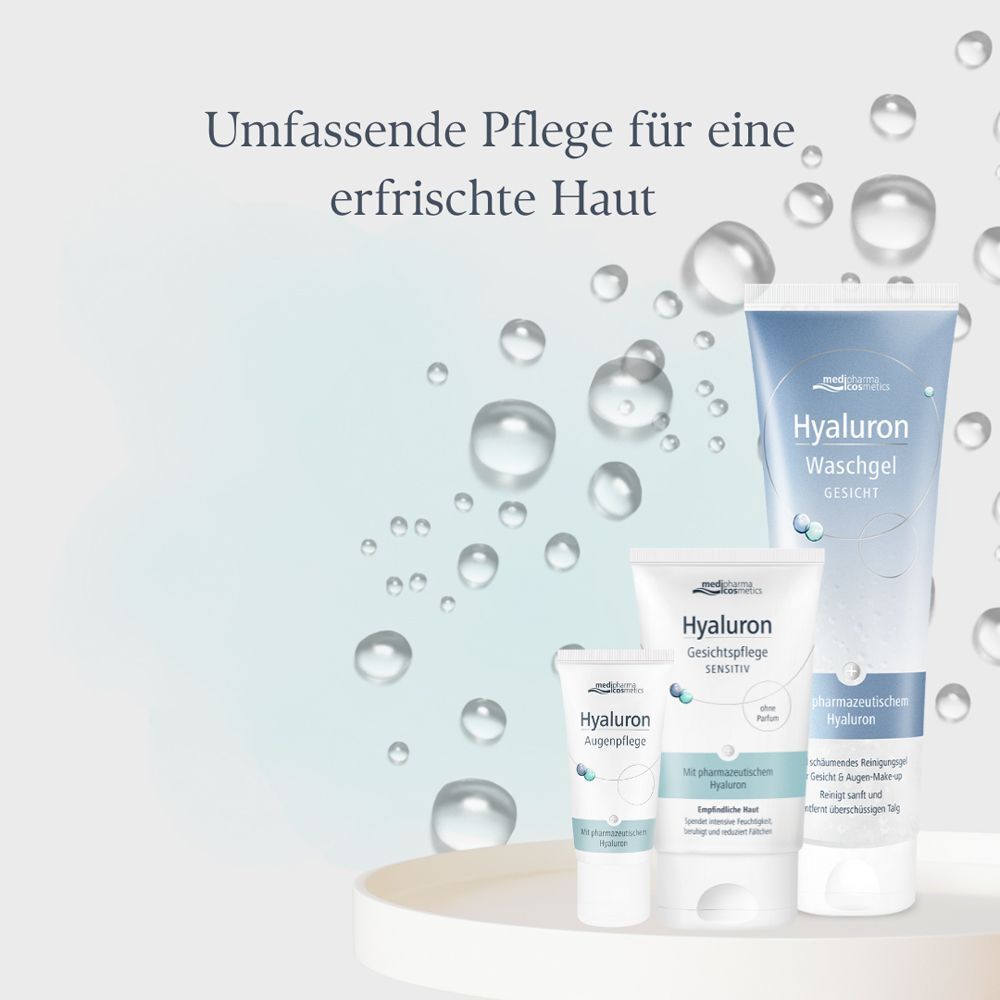 medipharma cosmetics Hyaluron Gesichtspflege Sensitive
