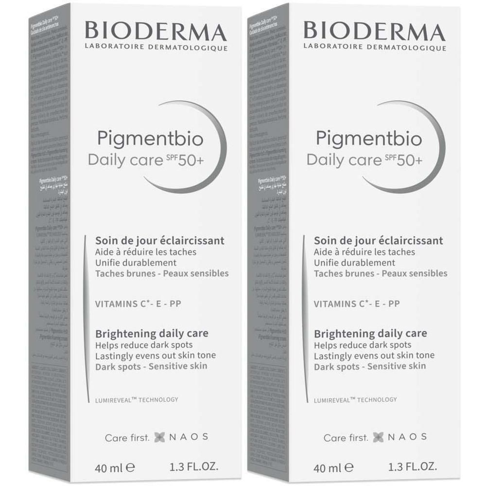 Bioderma Pigmentbio Tagespflege Creme LSF 50+ 2x 2x40 ml