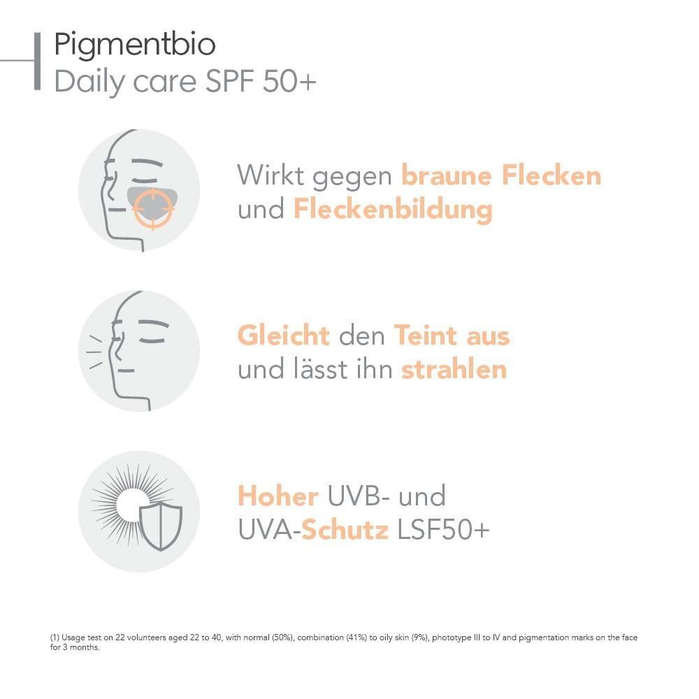 BIODERMA Pigmentbio Tagespflege Creme LSF 50+