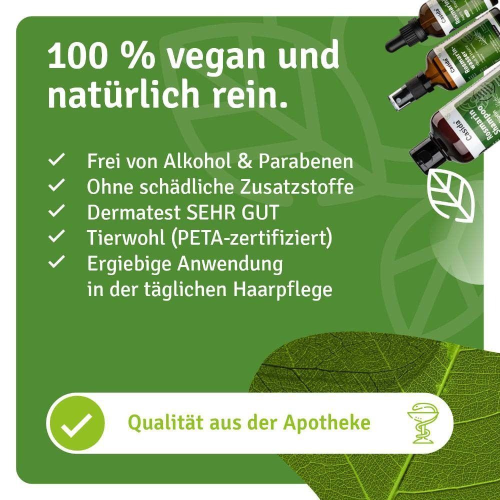 100% vegan, natürlich rein. Frei von Alkohol & Parabenen. Dermatest SEHR GUT. Tierwohl (PETA-zertifiziert). Qualität aus der Apotheke.