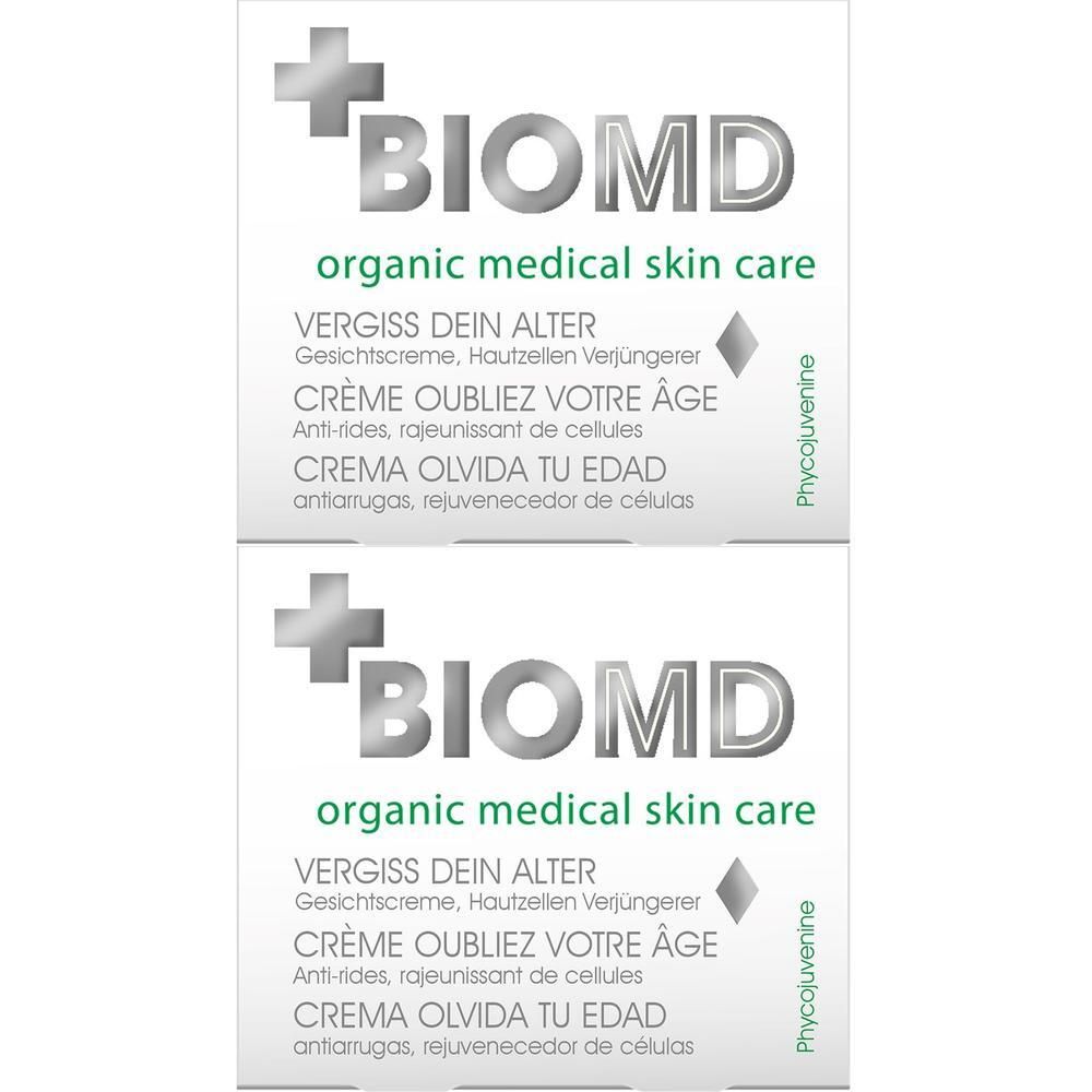 BioMD Vergiss dein Alter Anti-Aging Creme 2x 2x50 ml