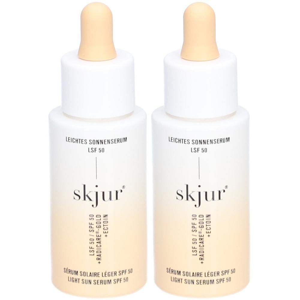 Skjur leichtes Sonnenserum LSF 50 2x 2x30 ml Creme