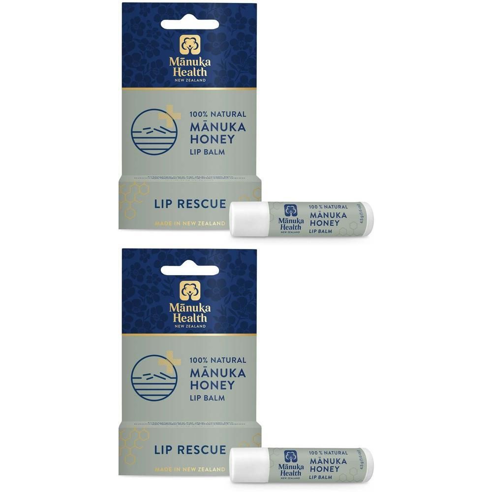 Manuka Health Lippenbalsam 2x 2x4,5 g Balsam