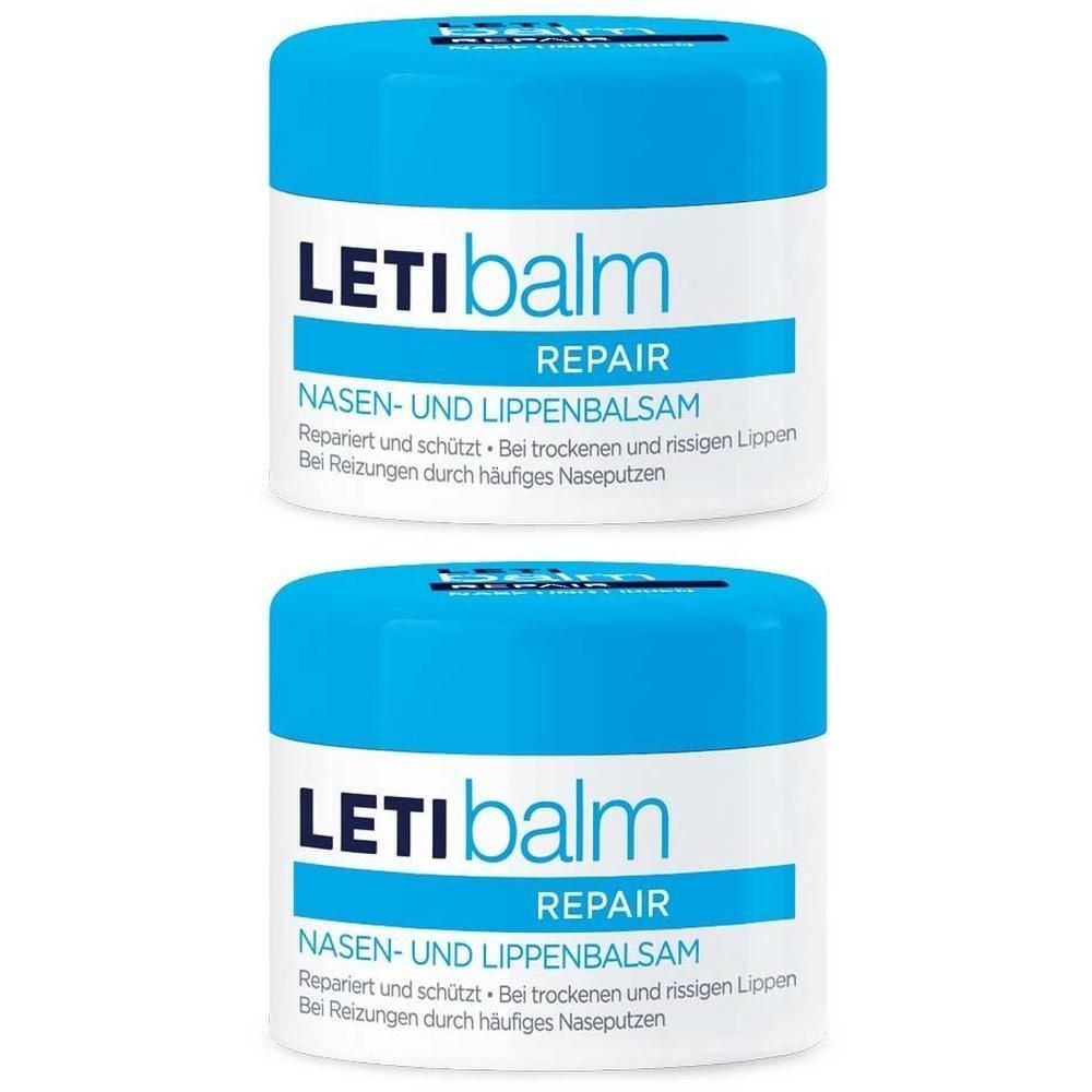 Letibalm Nase und Lippen 2x 2x10 ml Balsam