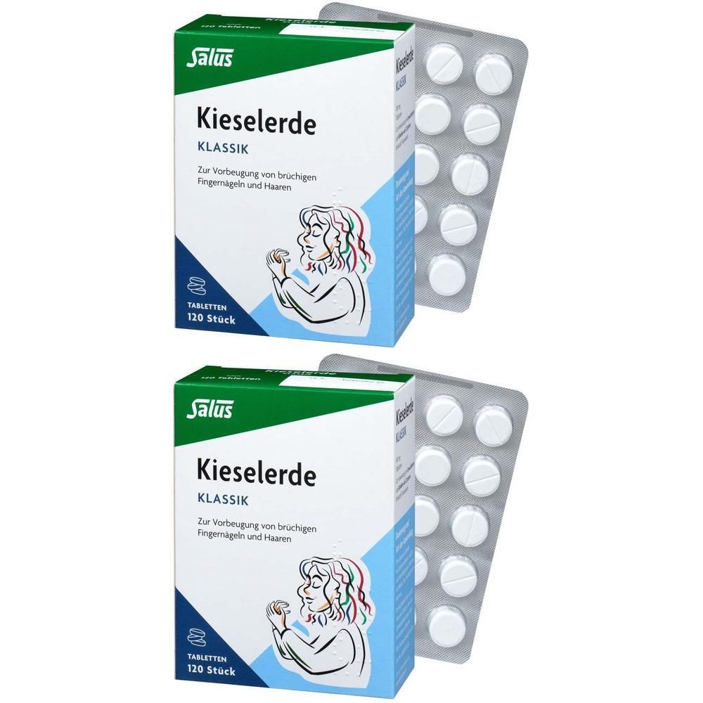 Kieselerde Klassik Tabletten Salus 2x 2x120 St