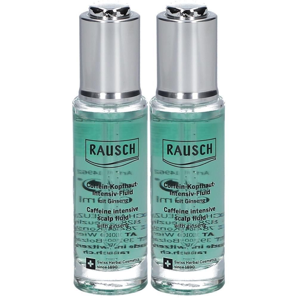 Rausch Coffein-Kopfhaut-Intensiv-Fluid mit Ginseng 2x 2x30 ml Flüssigkeit