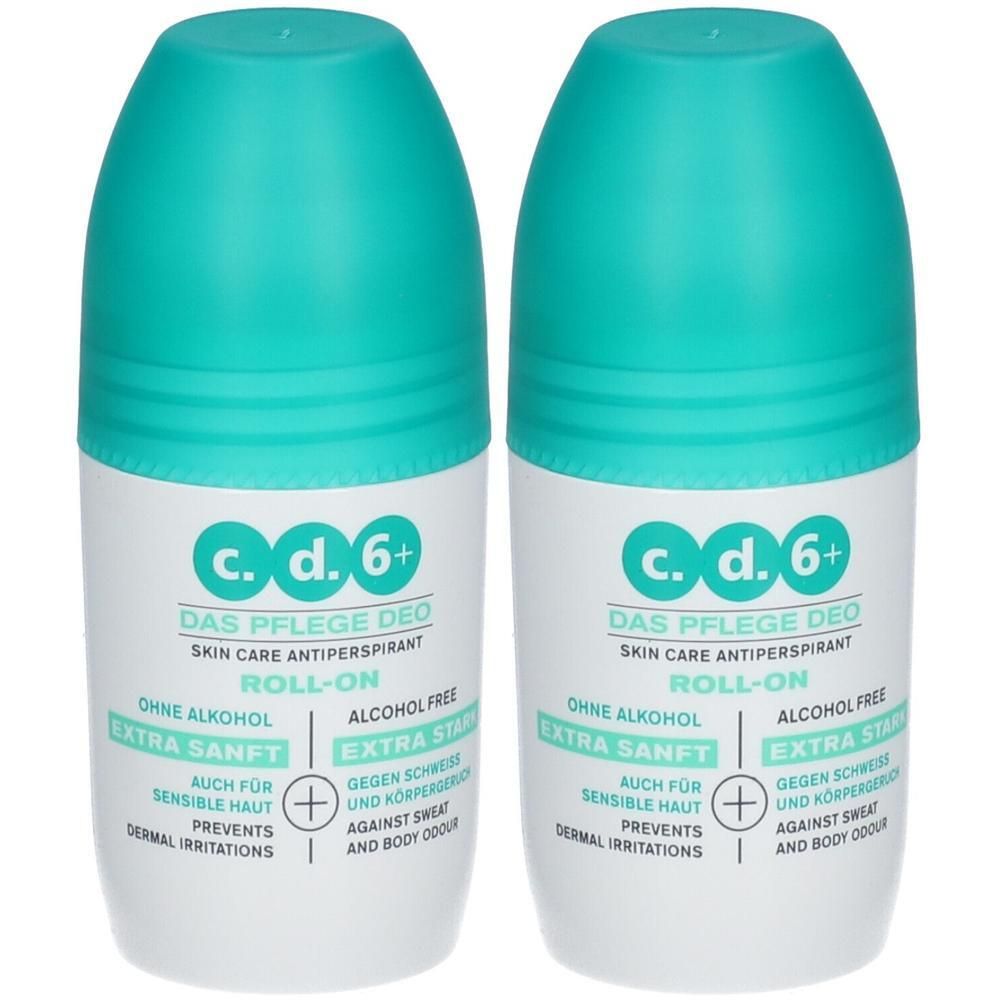 CD6+Pflegedeo Roll-on 2x 2x60 ml Emulsion