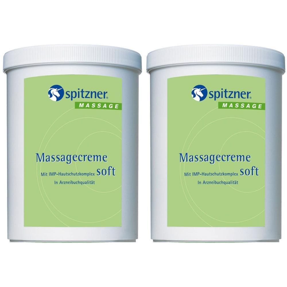 Spitzner Massagecreme soft 2x 2x1000 ml Creme