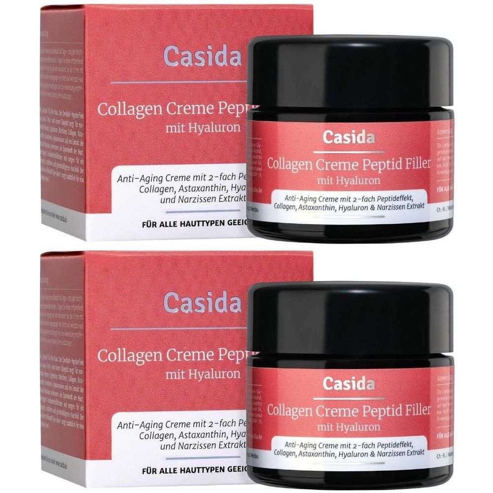 Collagen Creme Peptid Filler+Hyaluron 2x 2x50 ml