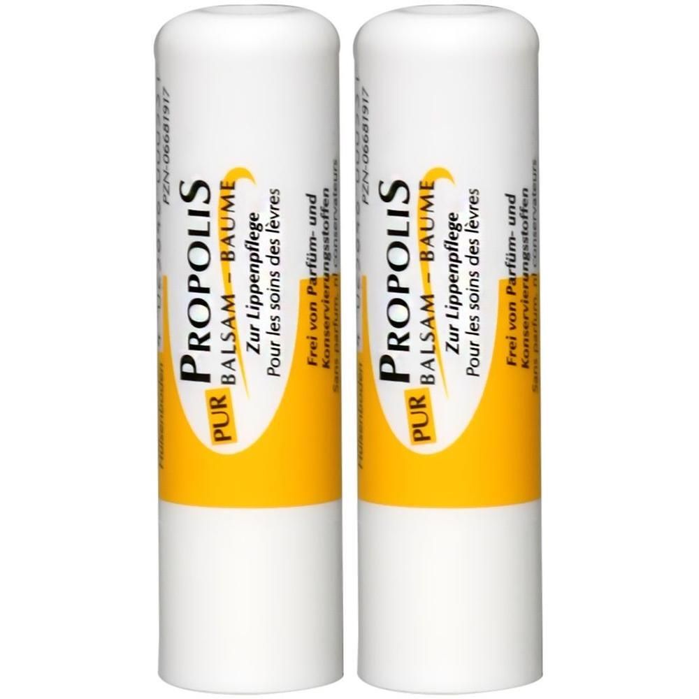 Propolis PUR Lippenbalsam 2x 2x4,8 g Stifte