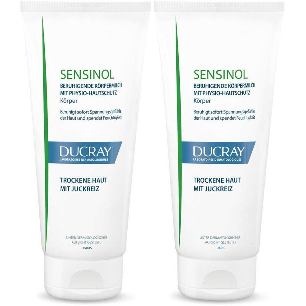 Ducray Sensinol Körpermilch beruhigend 2x 2x200 ml Lotion