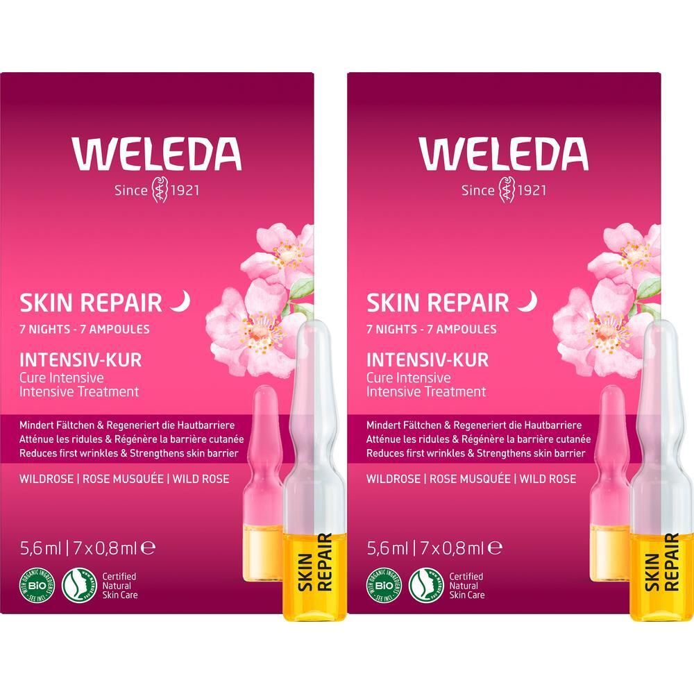 Weleda Skin Repair Intensiv-Kur 7 Ampullen 2x 2x5,6 ml
