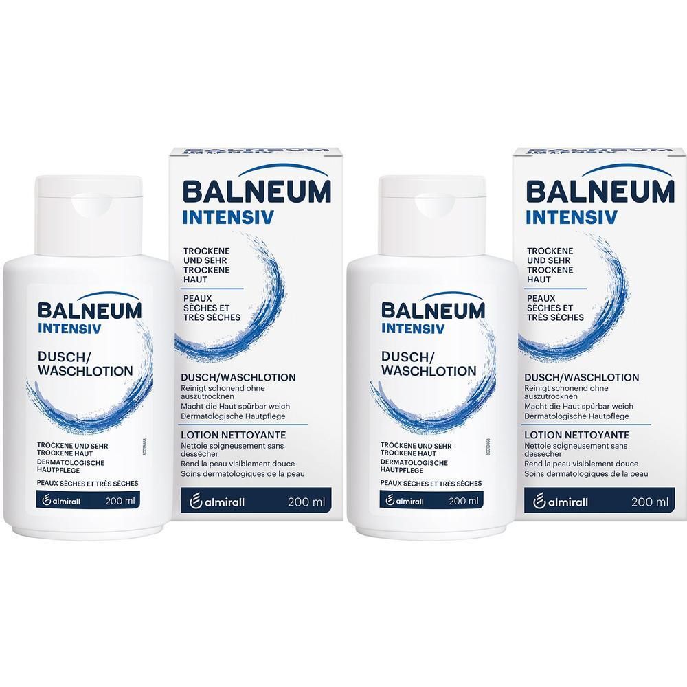 Balneum Intensiv Dusch-u.Waschlotion 2x 2x200 ml Lotion