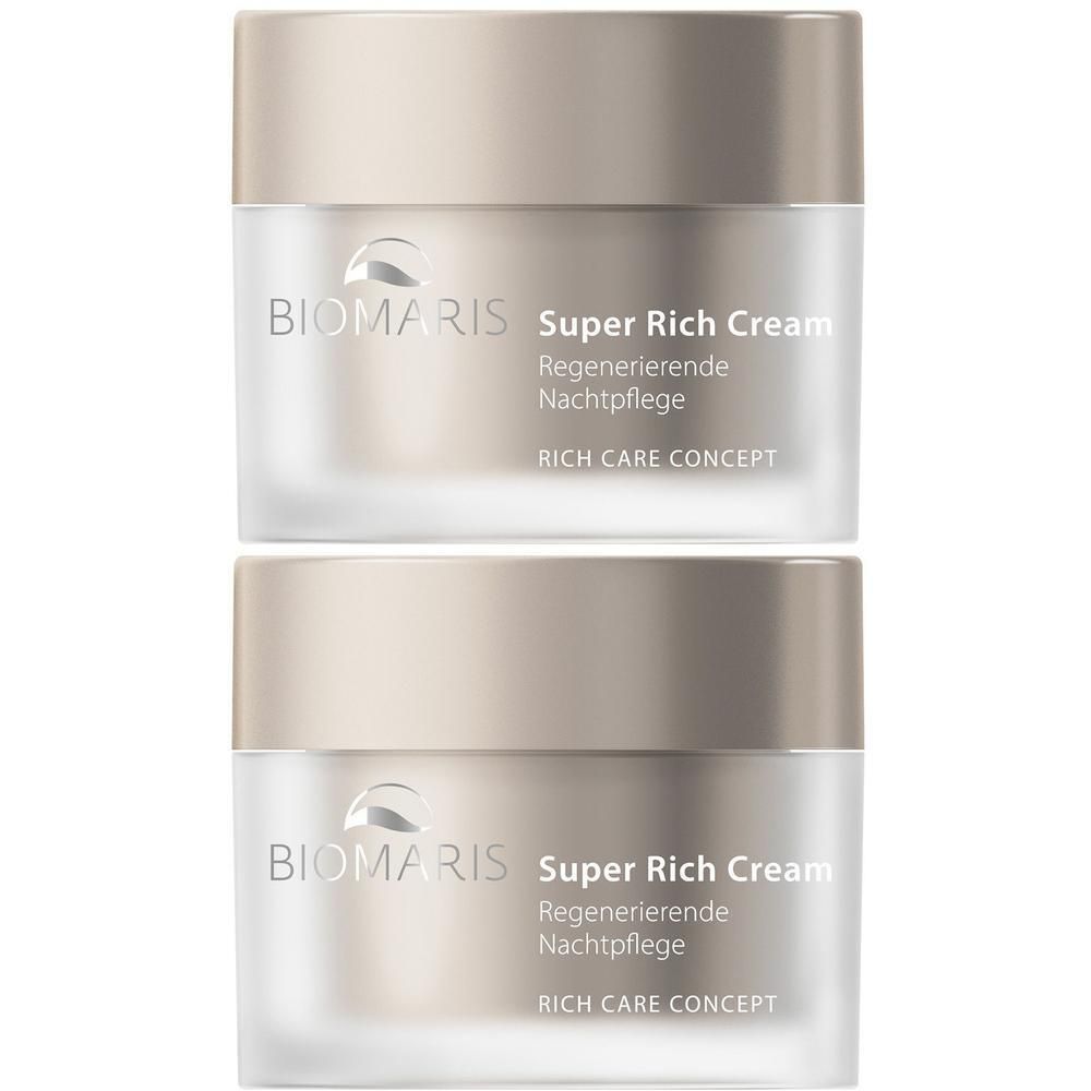 Biomaris Super rich Cream ohne Parfum 2x 2x50 ml Creme
