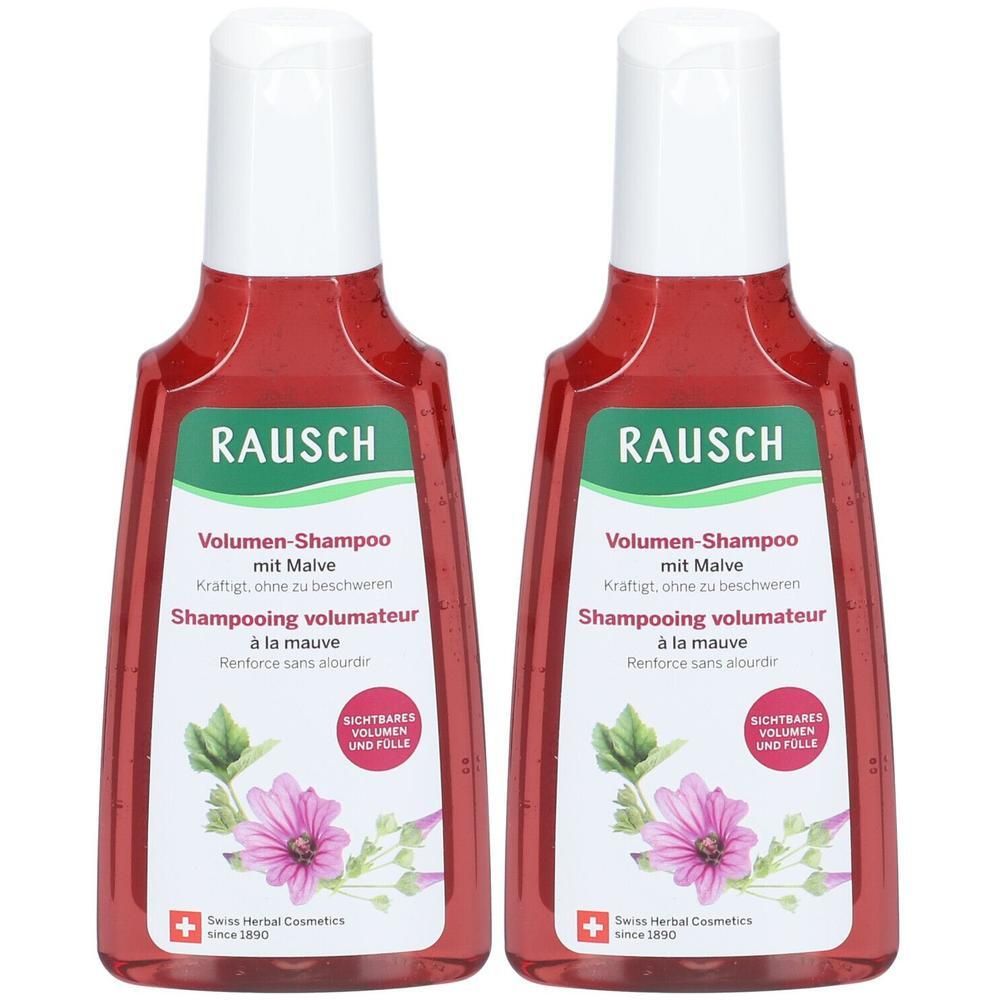Rausch Volumen-Shampoo mit Malve 2x 2x200 ml Shampoo