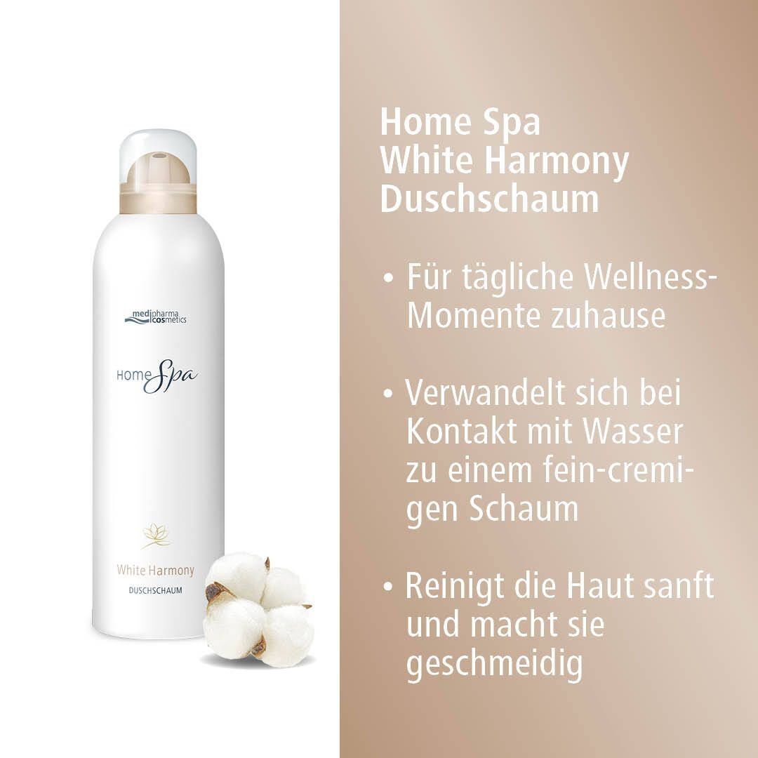 medipharma cosmetics Home Spa White Harmony Duschschaum