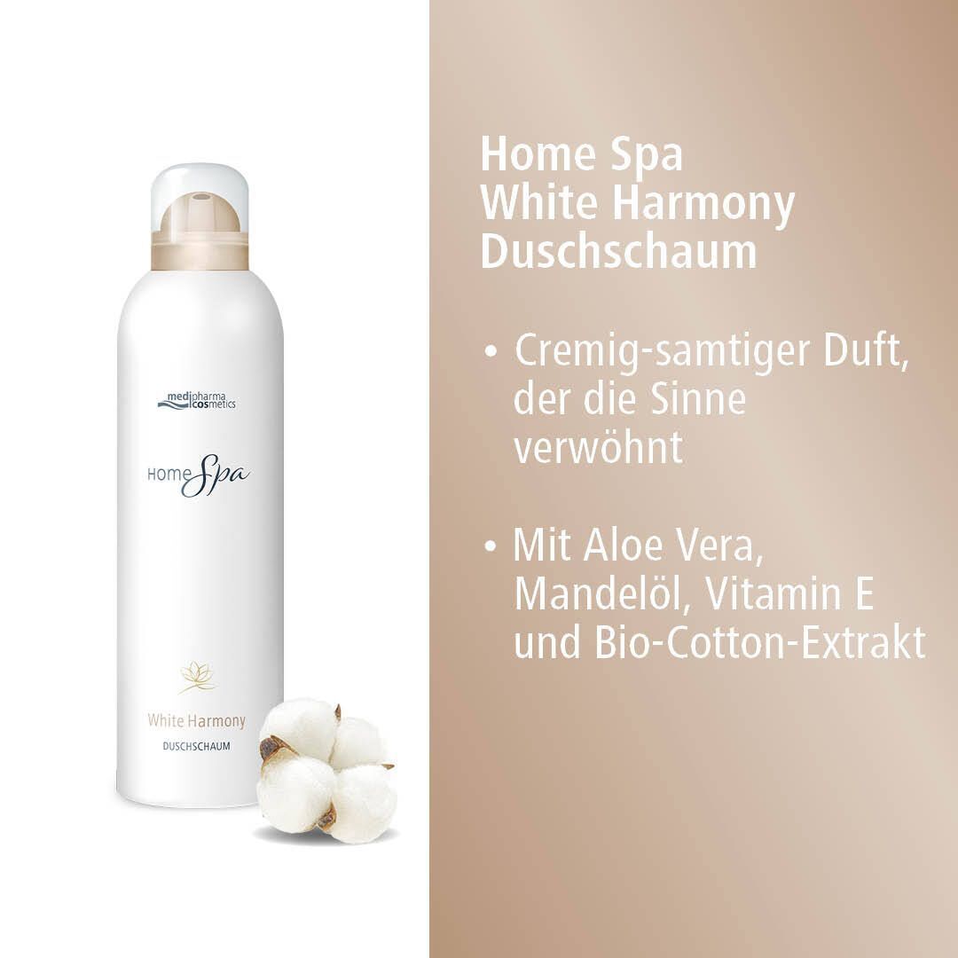 medipharma cosmetics Home Spa White Harmony Duschschaum
