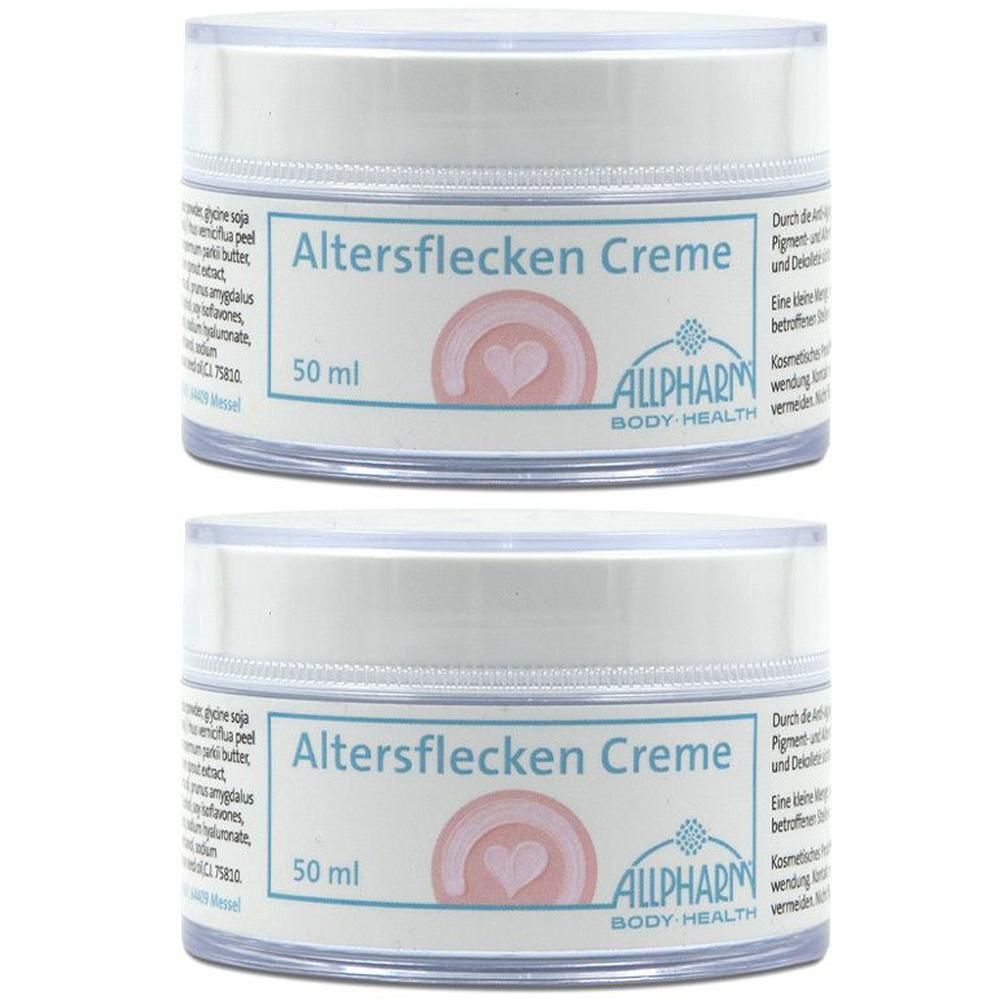 ALTERSFLECKEN-Creme 2x 2x50 ml Creme