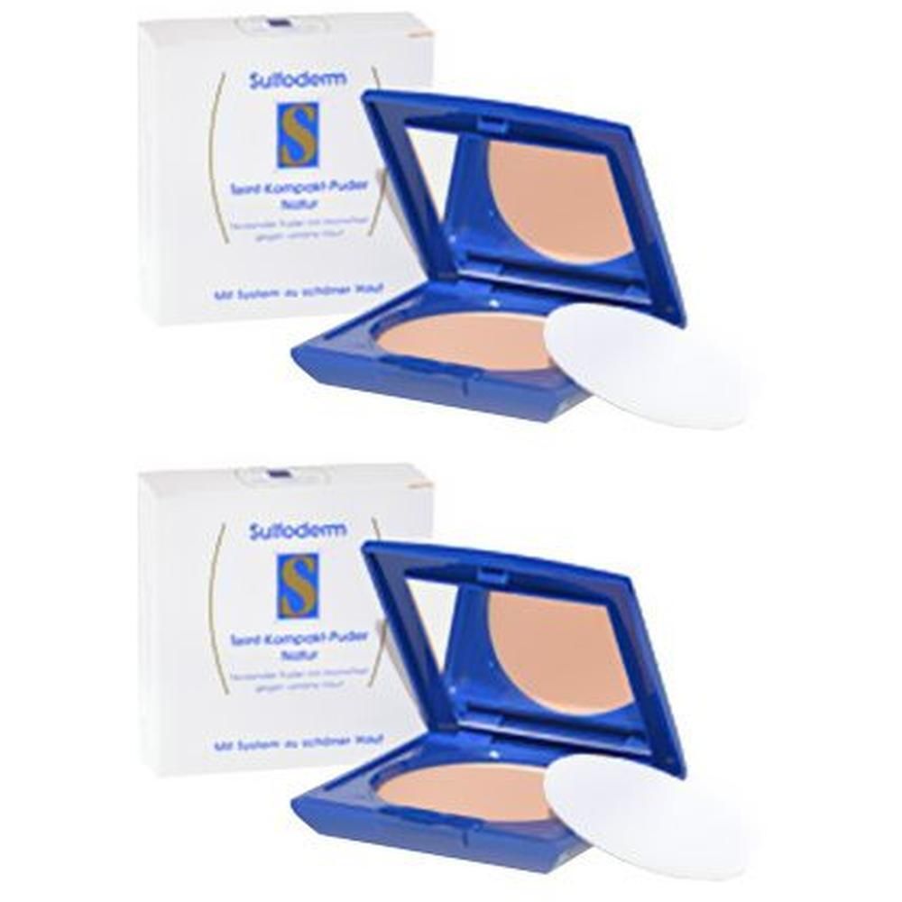 Sulfoderm S Teint Kompakt Puder 2x 2x10 g