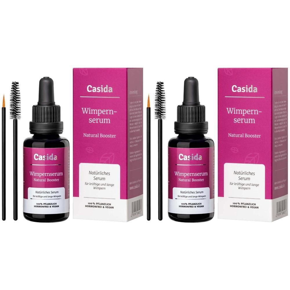 Wimpernserum natural Booster 2x 2x30 ml Konzentrat