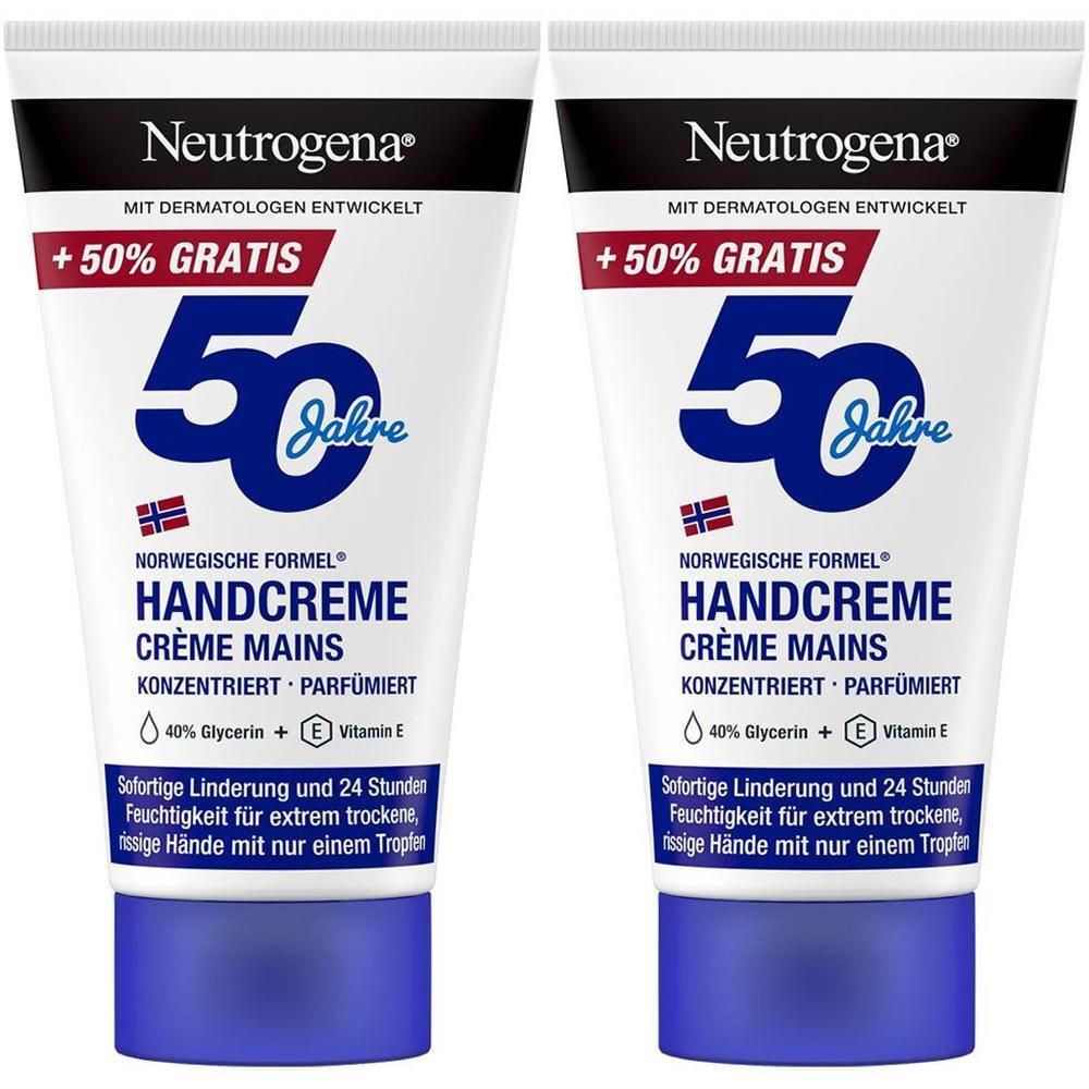 Neutrogena norweg.Formel konzentr.Handcreme parf. 2x 2x75 ml Creme
