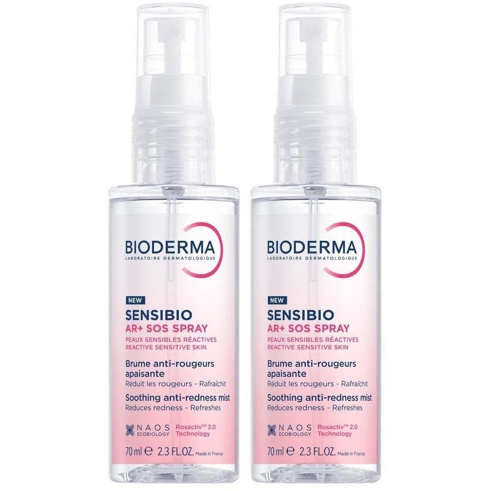 Bioderma Sensibio AR+ SOS Spray 2x 2x70 ml