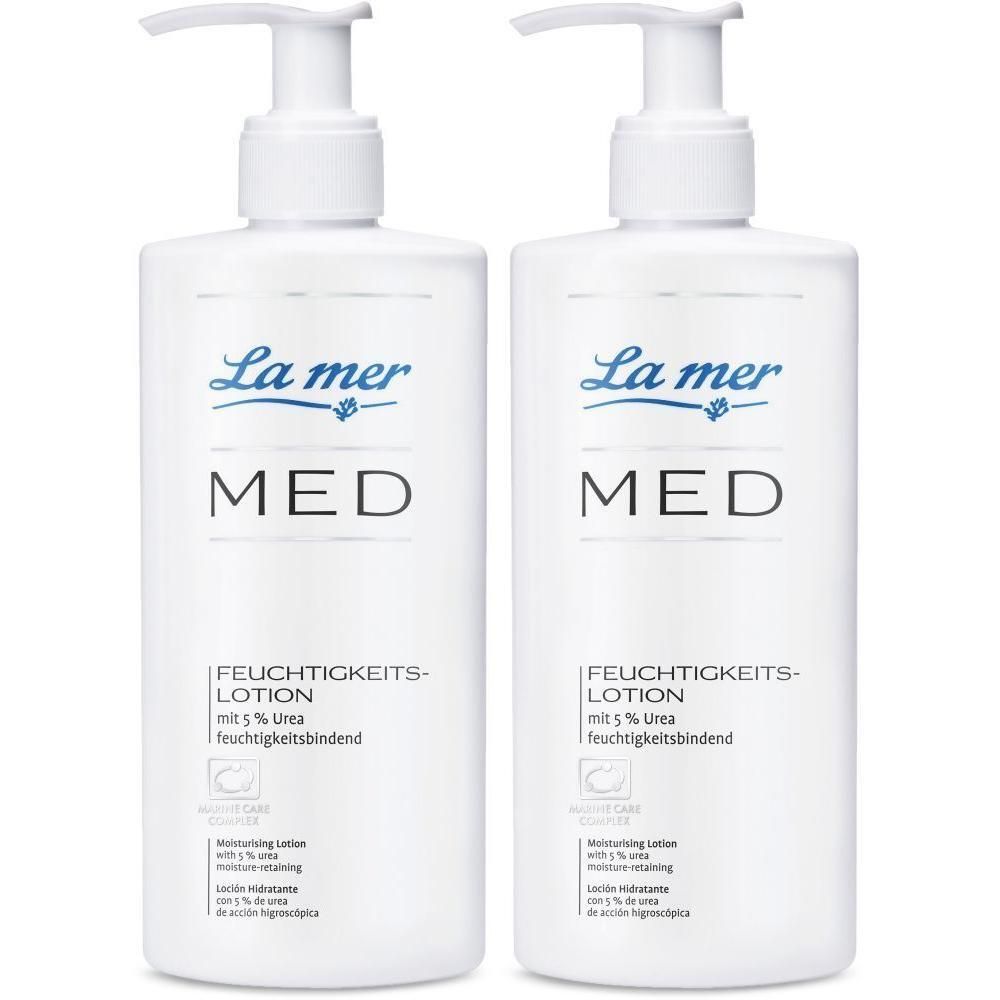 LA MER MED Feuchtigkeitslotion o.Parfum 2x 2x200 ml Lotion