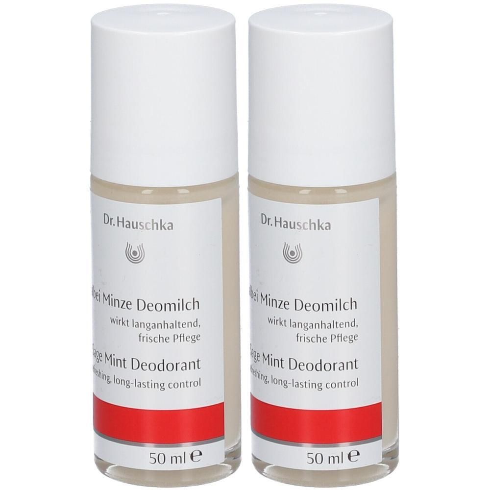 Dr.hauschka Salbei Minze Deomilch 2x 2x50 ml Milch