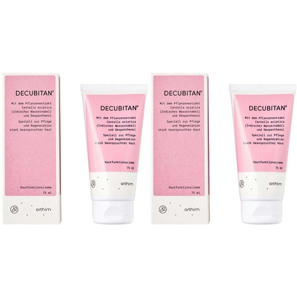 Decubitan Hautfunktionscreme 2x 2x75 ml Creme
