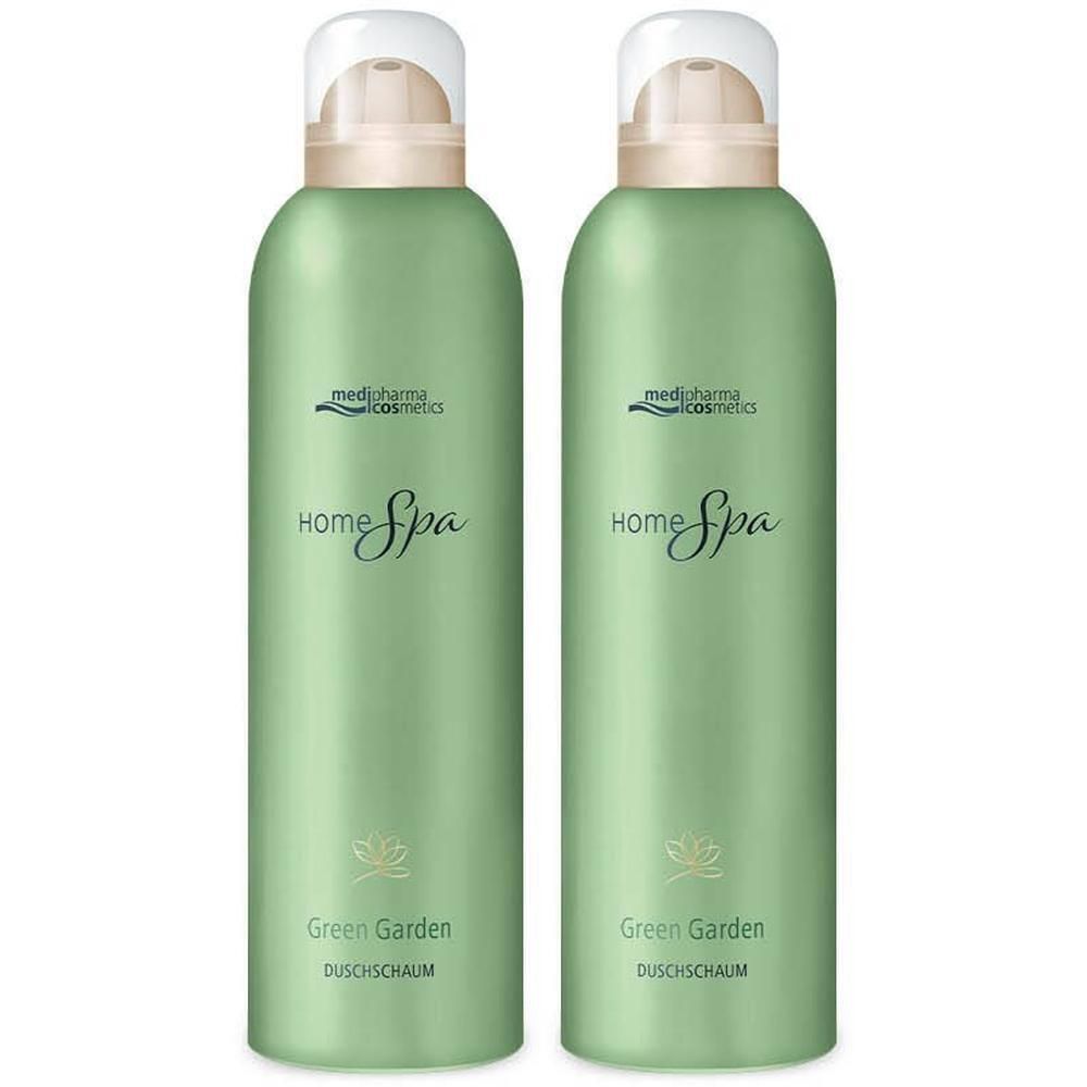 Home SPA Green Garden Duschschaum 2x 2x200 ml Duschgel
