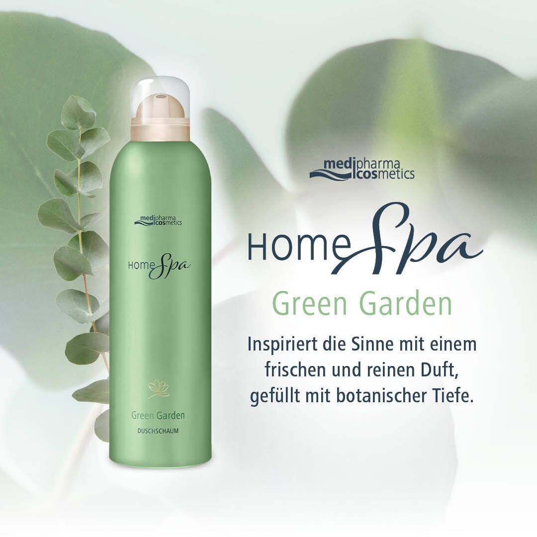 medipharma cosmetics Home Spa Green Garden Duschschaum