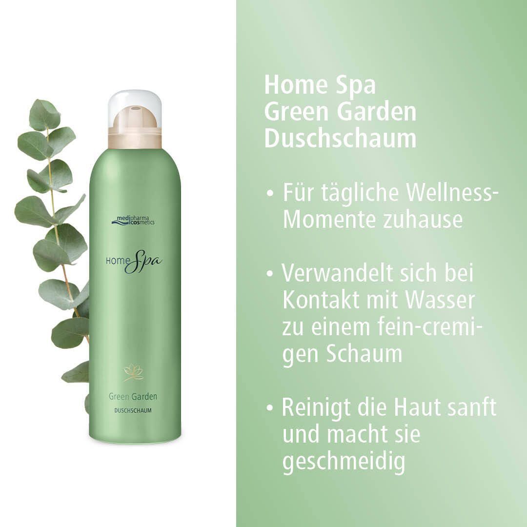 medipharma cosmetics Home Spa Green Garden Duschschaum