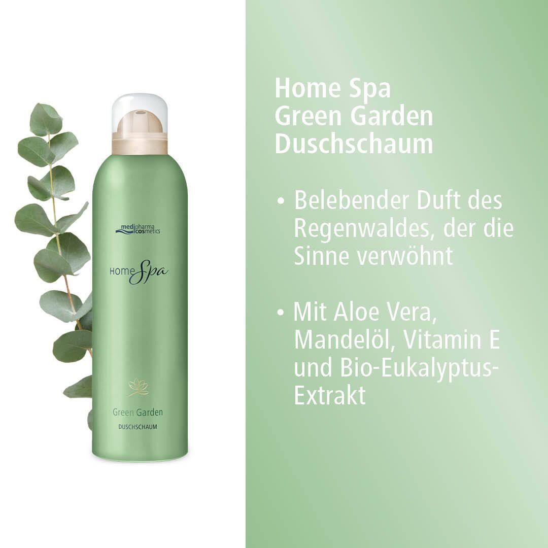 medipharma cosmetics Home Spa Green Garden Duschschaum