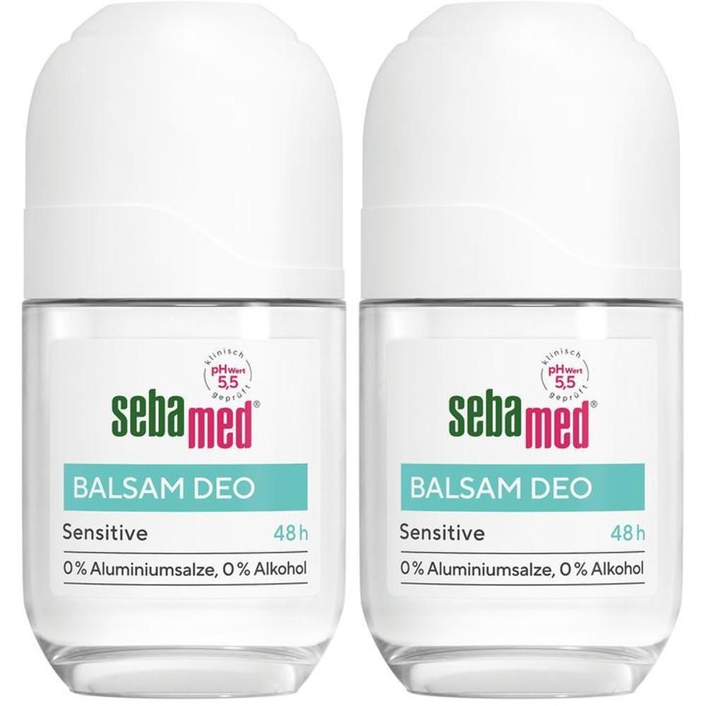 Sebamed Balsam Deo Sensitive Roll-on 2x 2x50 ml Körperpflege