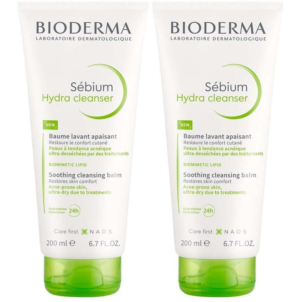 Bioderma Sebium Hydra cleanser balm 2x 2x200 ml Gel