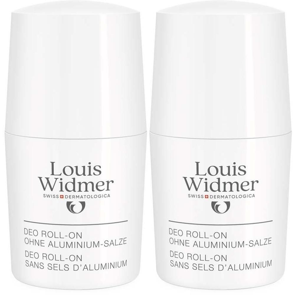 Widmer Deo Roll-on ohne Aluminium 2x 2x50 ml Stifte