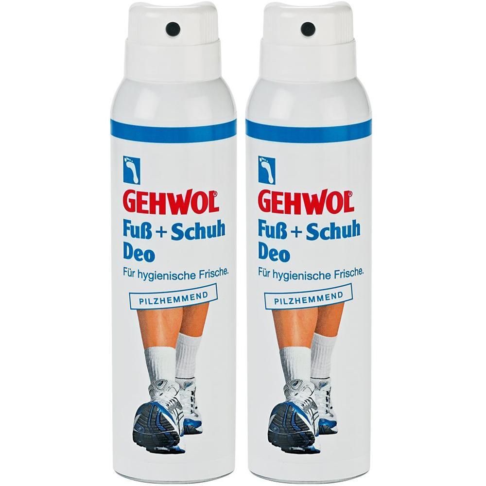Gehwol Fuß- und Schuh-Deo-Spray 2x 2x150 ml Deospray