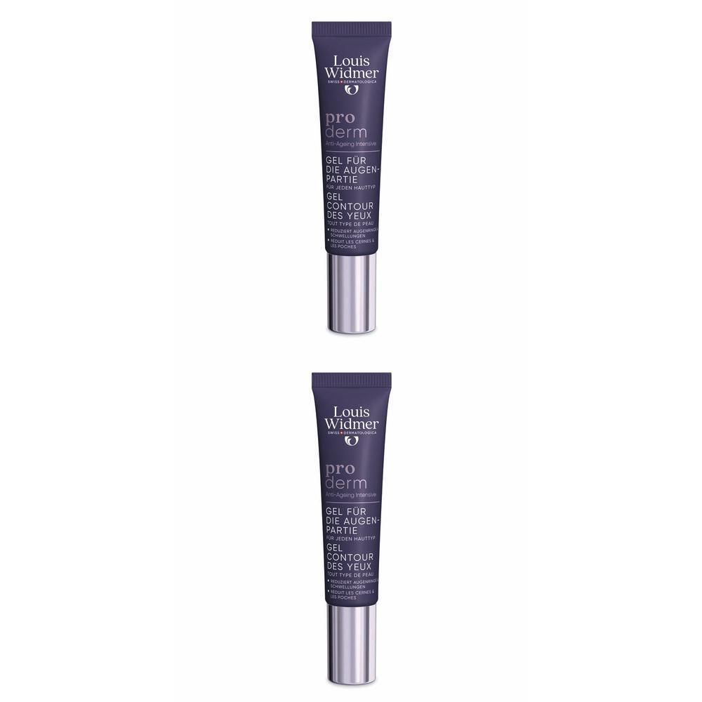 Widmer proderm Gel f.die Augenpartie l.P. 2x 2x15 ml