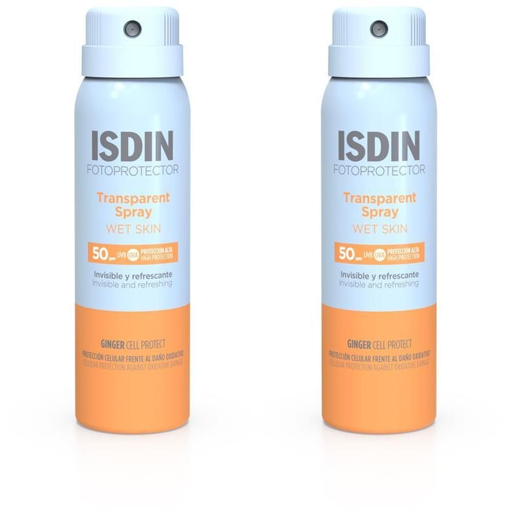 Isdin Fotoprotector Wet Skin Transpar.Spray LSF 50 2x 2x100 ml Spray