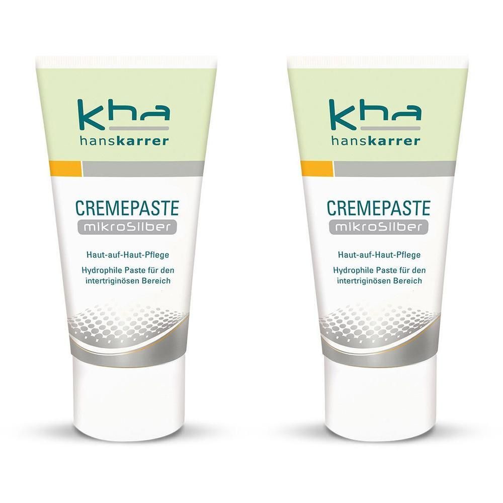 Hans Karrer Cremepaste mikroSilber 2x 2x50 ml Creme